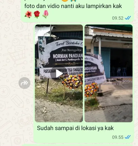Pengiriman Karangan Bunga Cempaka Baru