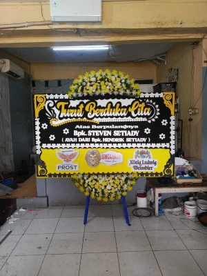 Papan Bunga di Cempaka Baru