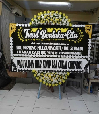 Papan Bunga di Cempaka Baru